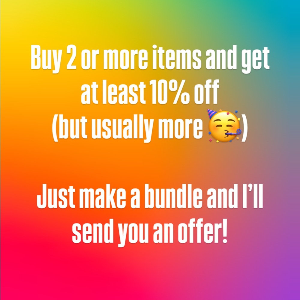 10% off 2 or more items!